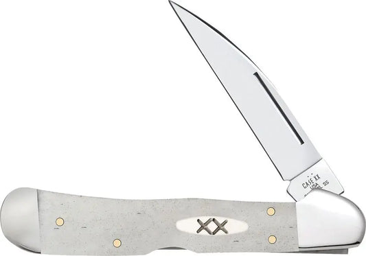 Case CopperLock | Natural Bone | Tru-Sharp Wharncliffe Lockback