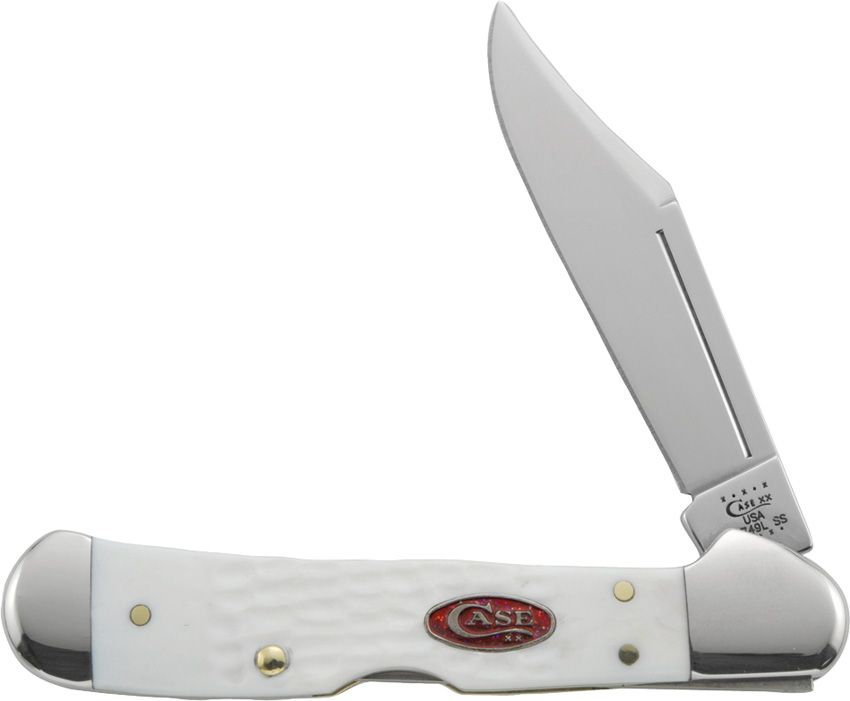 Case Mini CopperLock | SparXX White Synthetic | Tru-Sharp Lockback