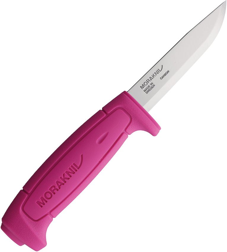 Morakniv Basic 511 | Pink | Carbon Steel Fixed Blade Knife