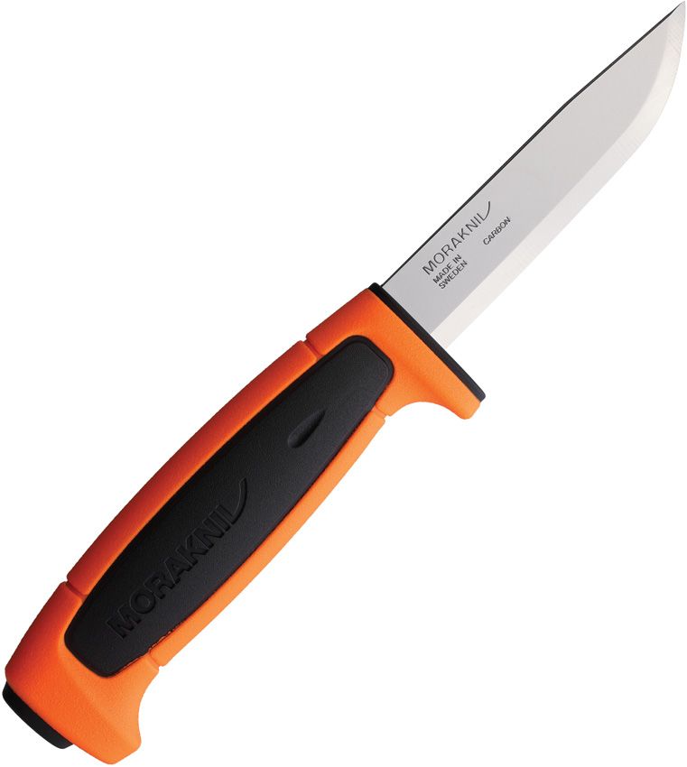 Morakniv Basic 511 | Orange & Black | Carbon Steel Fixed Blade Knife