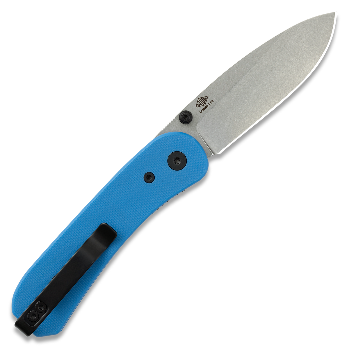 Knafs Lander 1 | Blue G10 | D2 Folding Knife