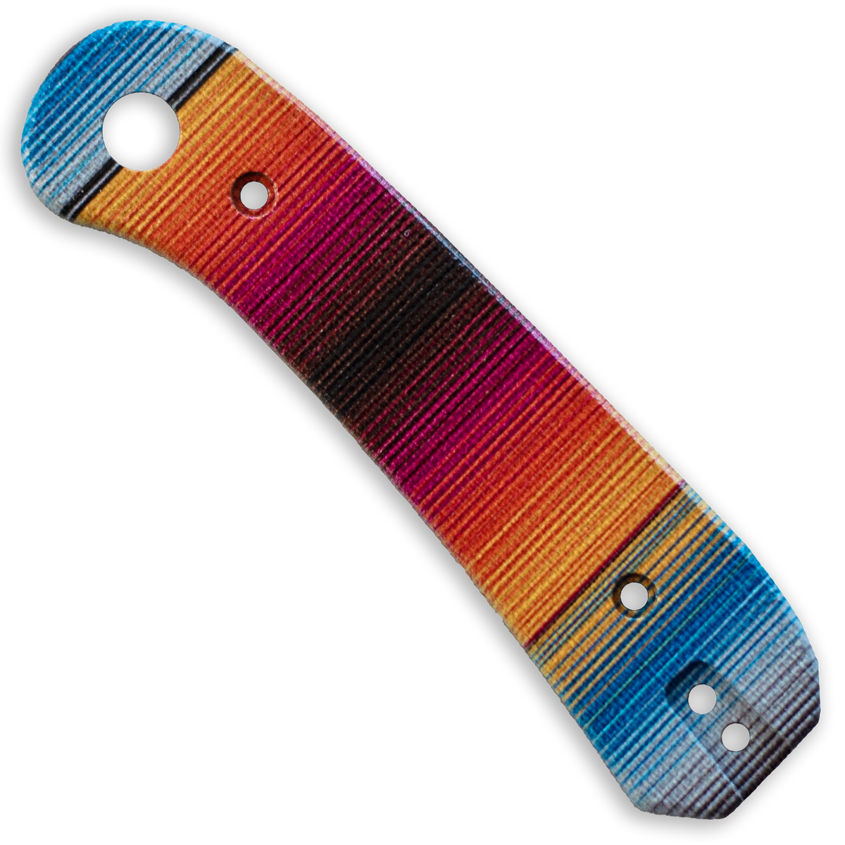 Knafs Lander 1 Replacement Handle Scales | Mexican Blanket G10
