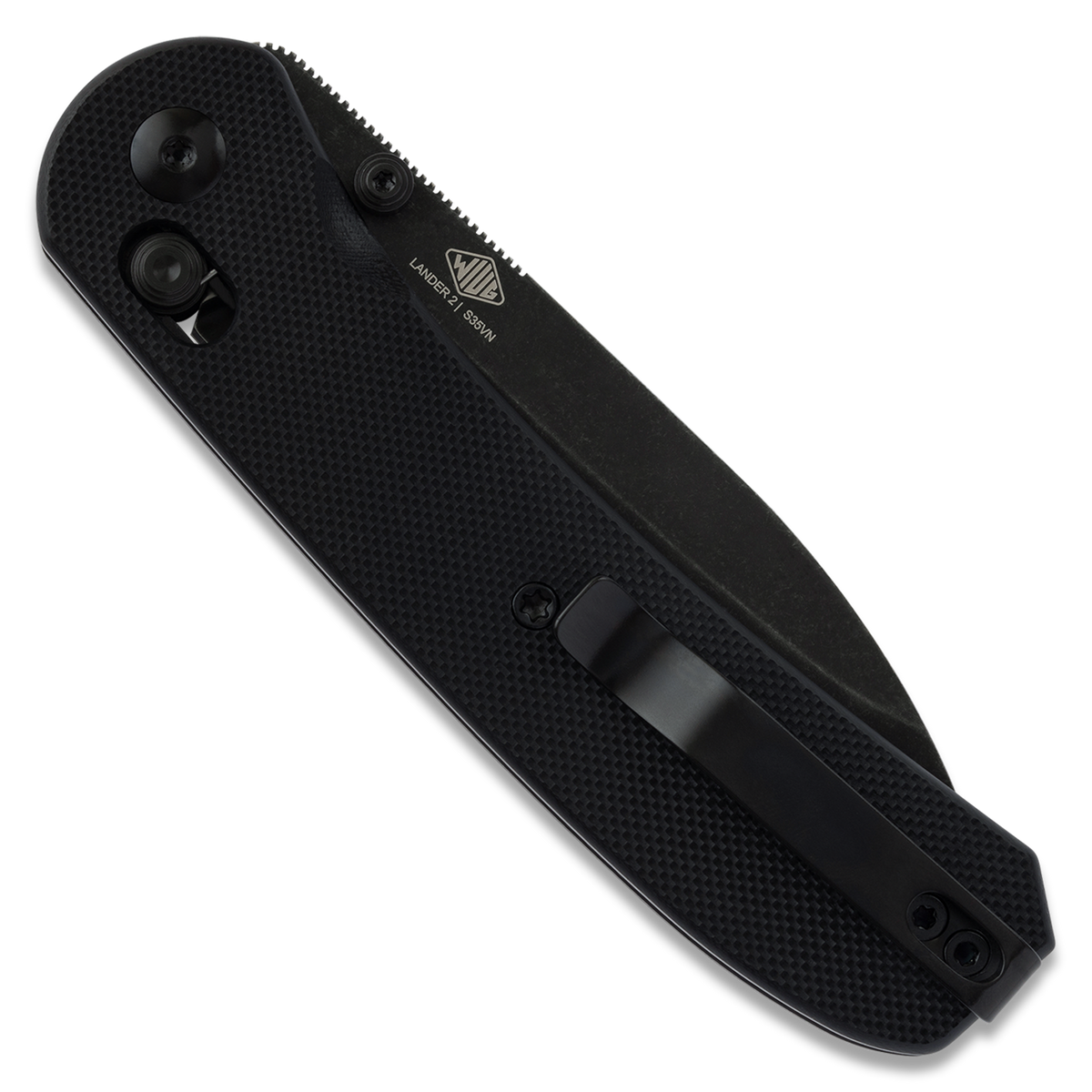 Knafs Lander 2 |  Clutch Lock And Black G-10