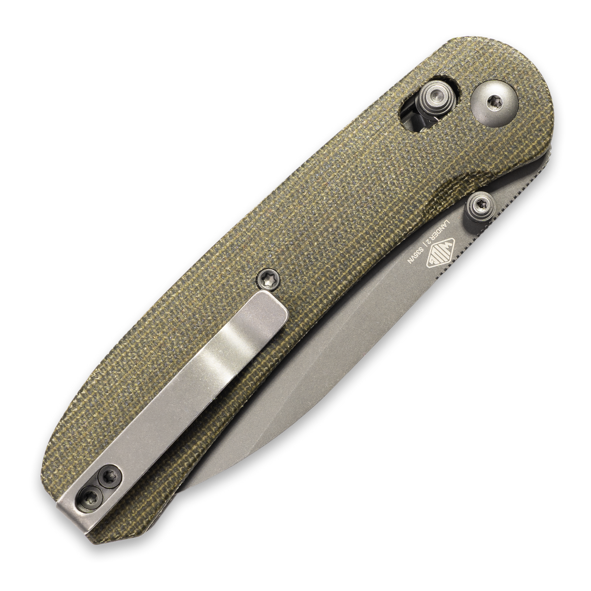 Knafs Lander 2 | Moondust Micarta | S35VN Folding Knife