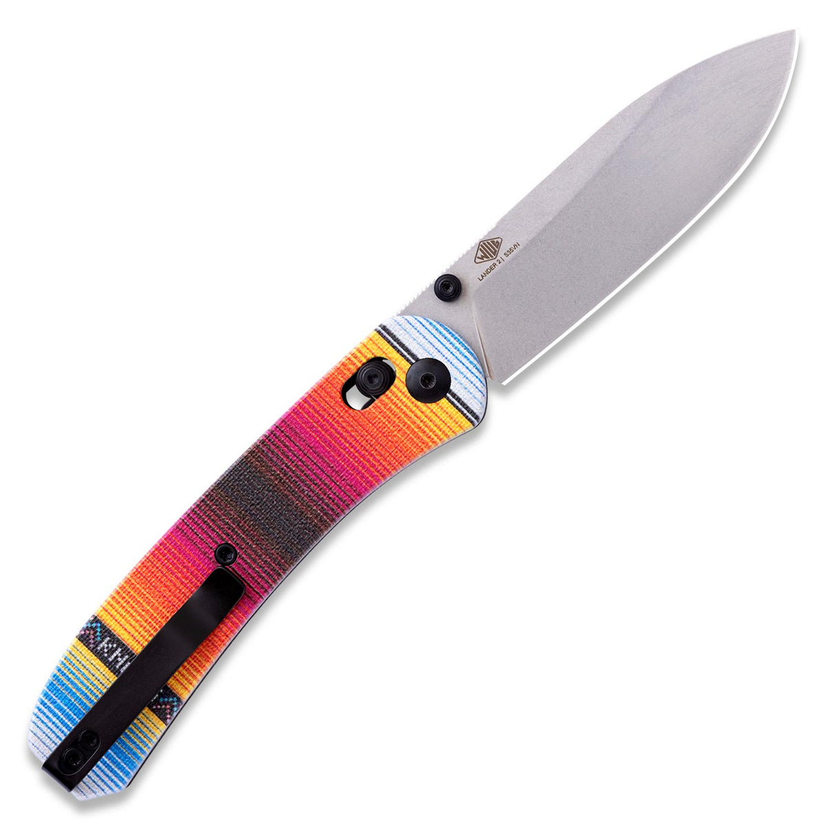 Knafs Lander 2 Replacement Handle Scales | Mexican Blanket G10