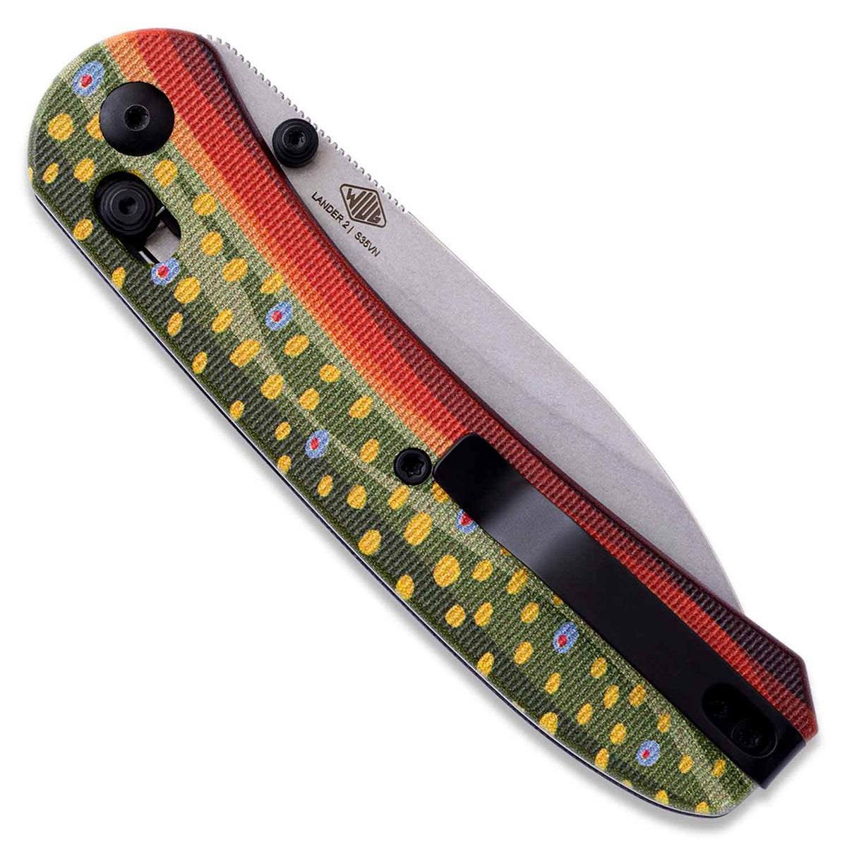 Knafs Lander 2 Scales | Brook Trout Uv G10 | Scales Only