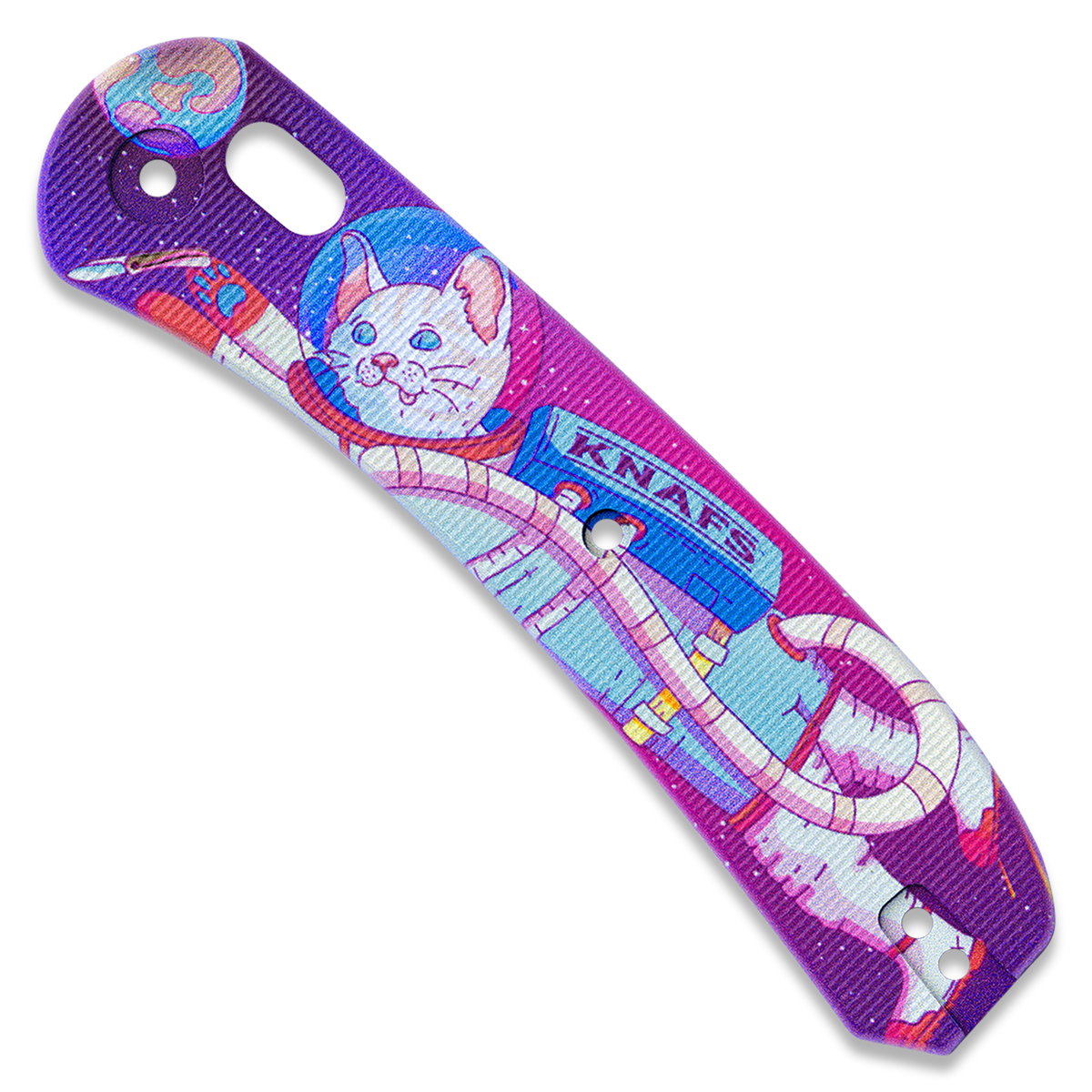Knafs Lander 2 Replacement Handle Scales | Kitty Cosmo Crew G10