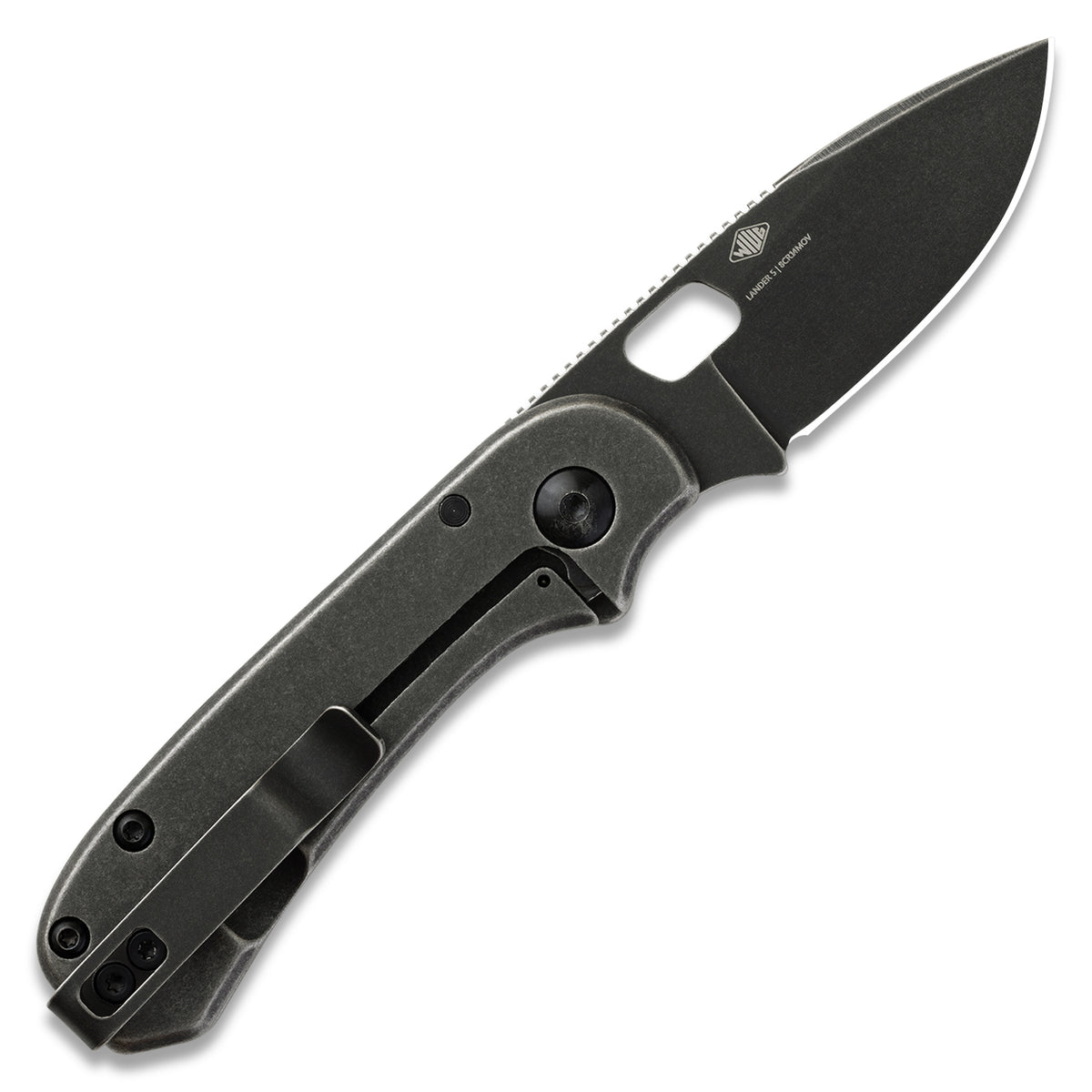 Knafs Lander 5 Pocket Knife | Black Stonewashed