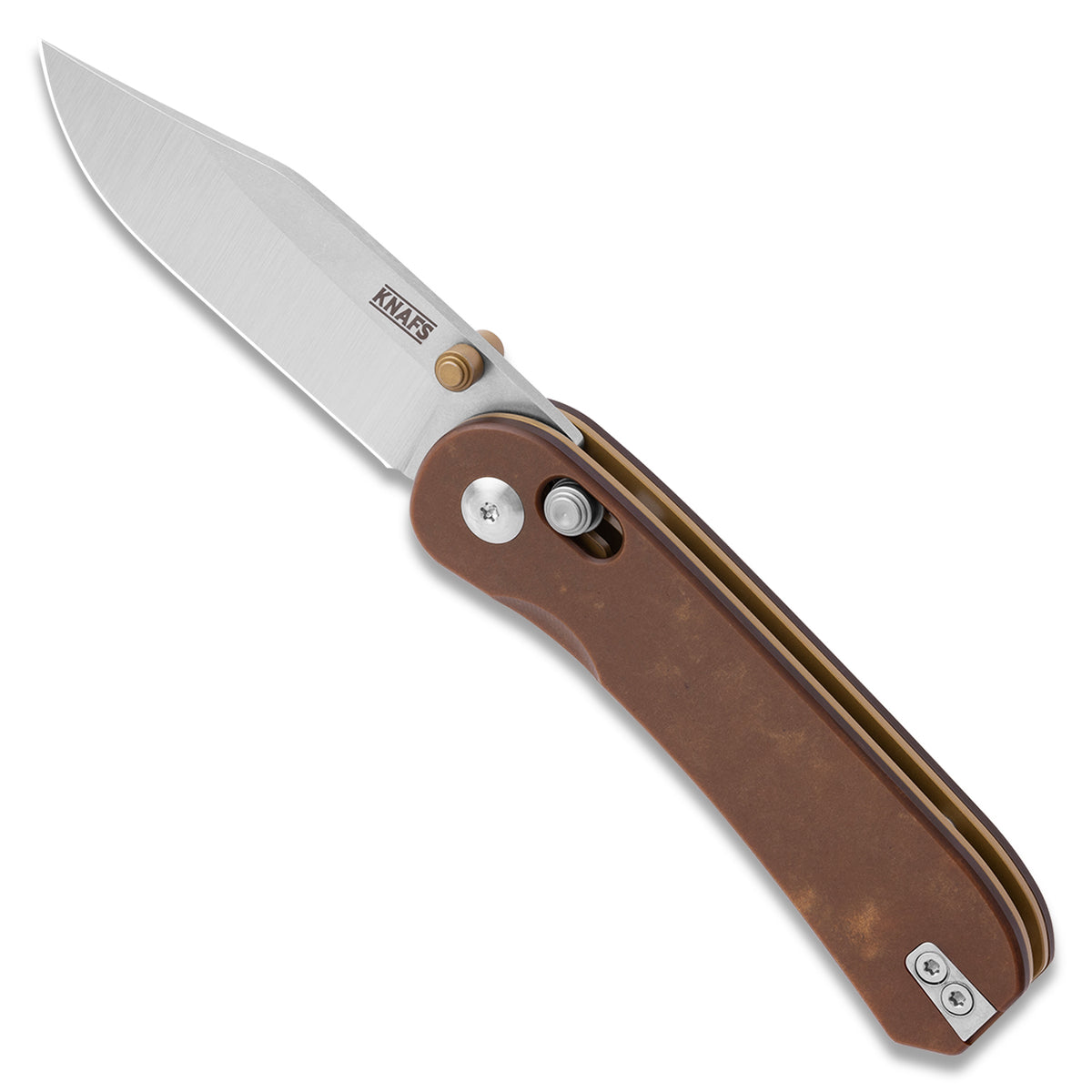 Knafs Lander 3 – Clip Point | Paper Micarta Handle