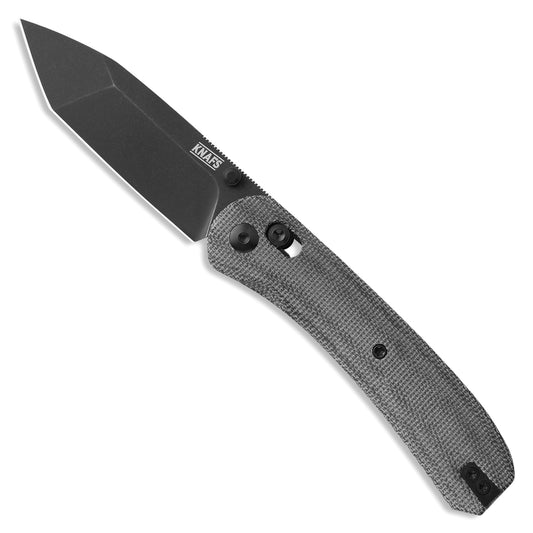 Knafs Lander 2 Tanto | Charcoal Micarta | S35VN Folding Knife