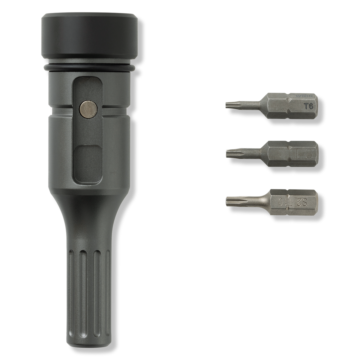 Knafs Bit Driver Grande | Magnetic Tool Handle with T6 T8 T10 Bits