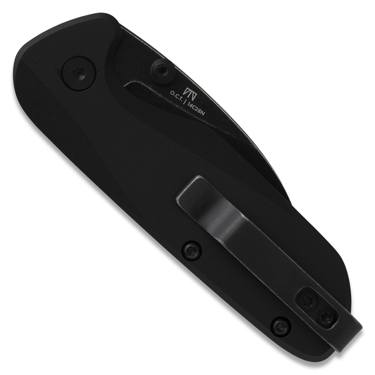 Knafs O.C.T. | Black Aluminum | 14C28N Button Lock