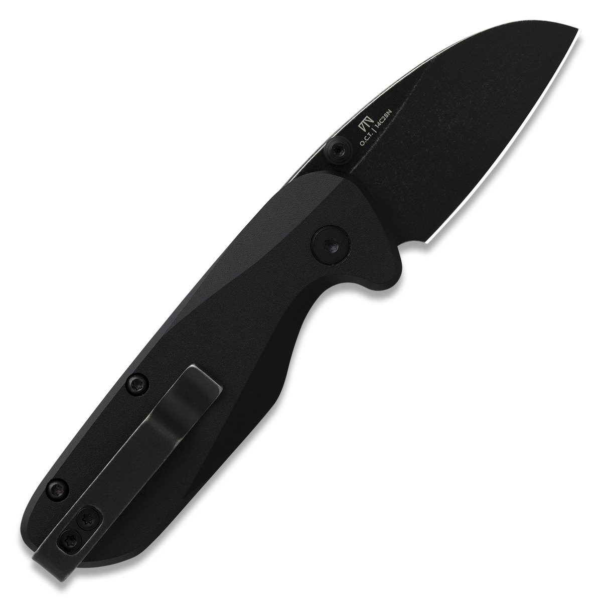 Knafs O.C.T. | Black Aluminum | 14C28N Button Lock