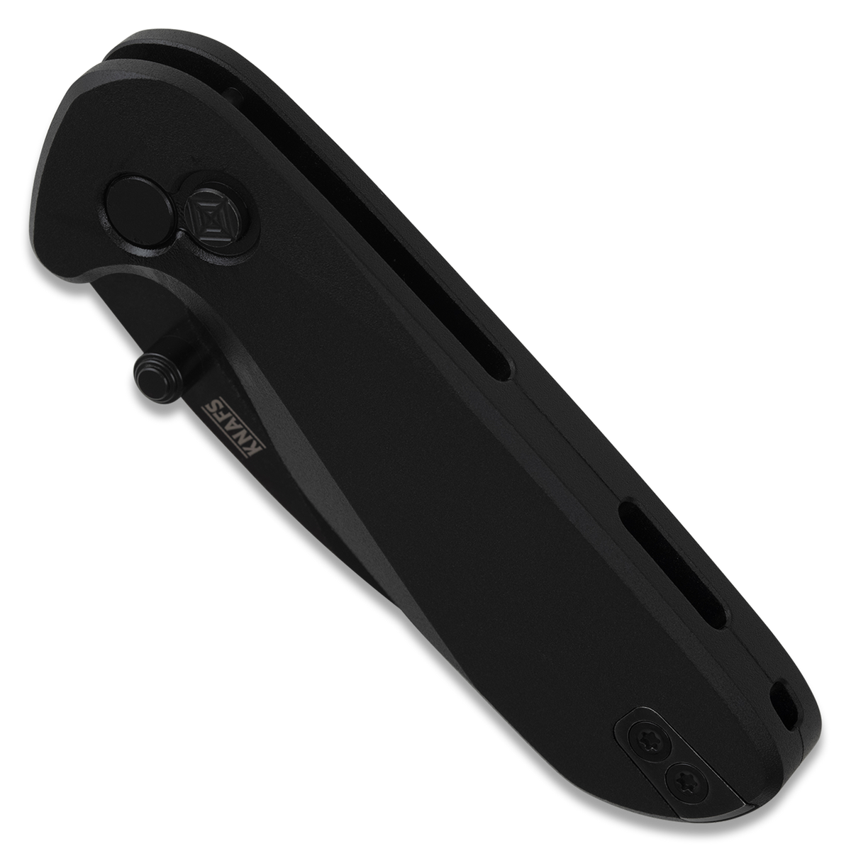 Knafs O.C.T. | Black Aluminum | 14C28N Button Lock