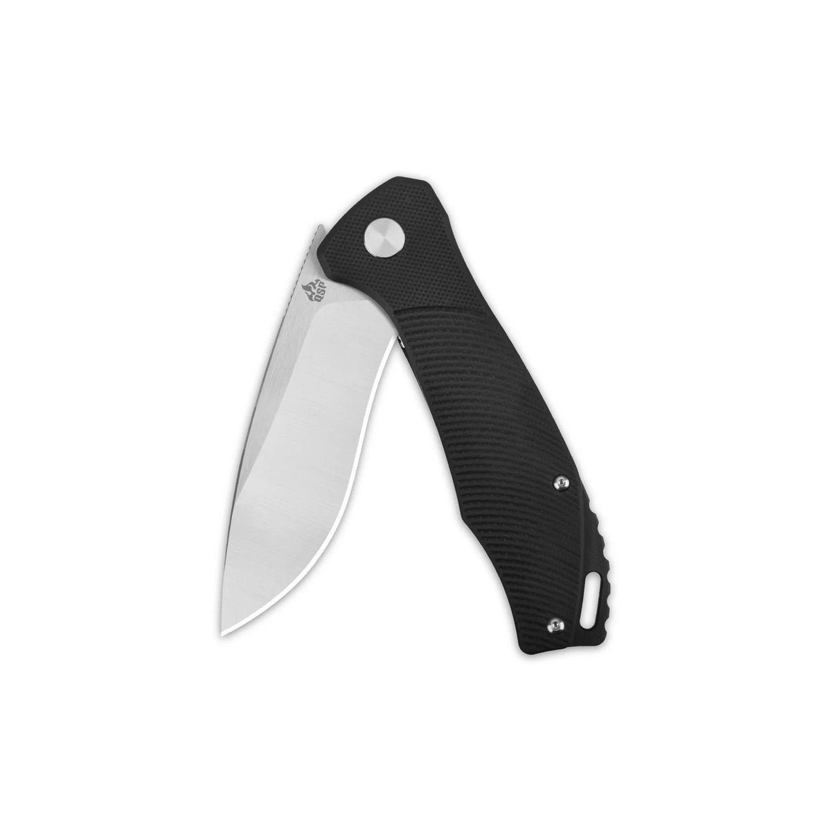 QSP Raven Pocket Knife | Black G10 | D2