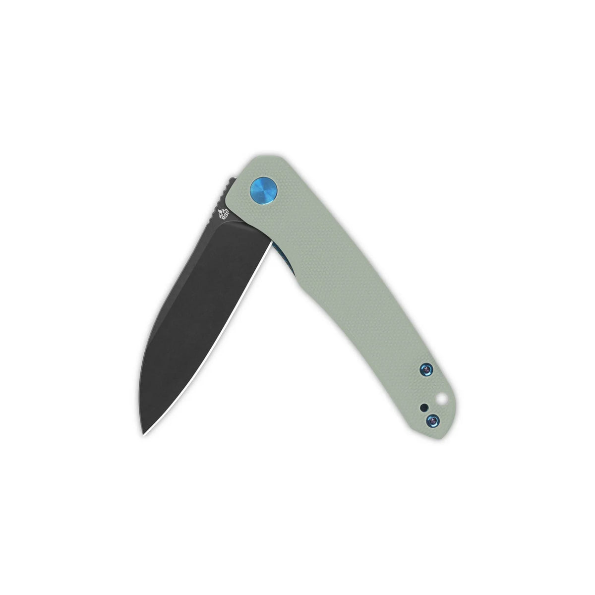 QSP OTTER | BLACK BLADE WITH JADE G-10 HANDLE