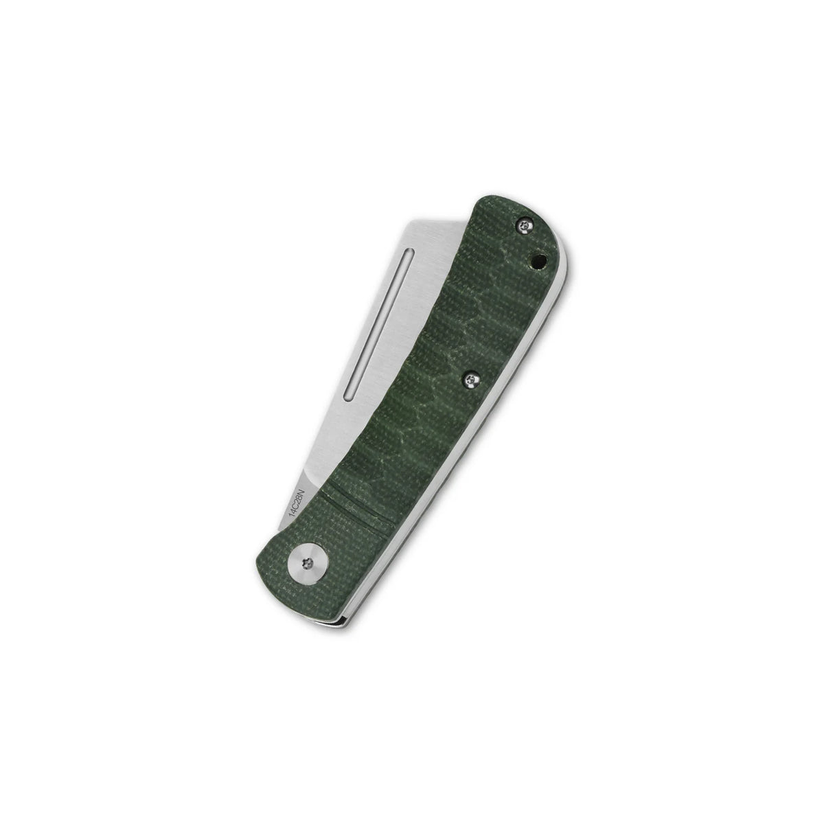 QSP HEDGEHOG | 14C28N BLADE AND GREEN MICARTA HANDLE