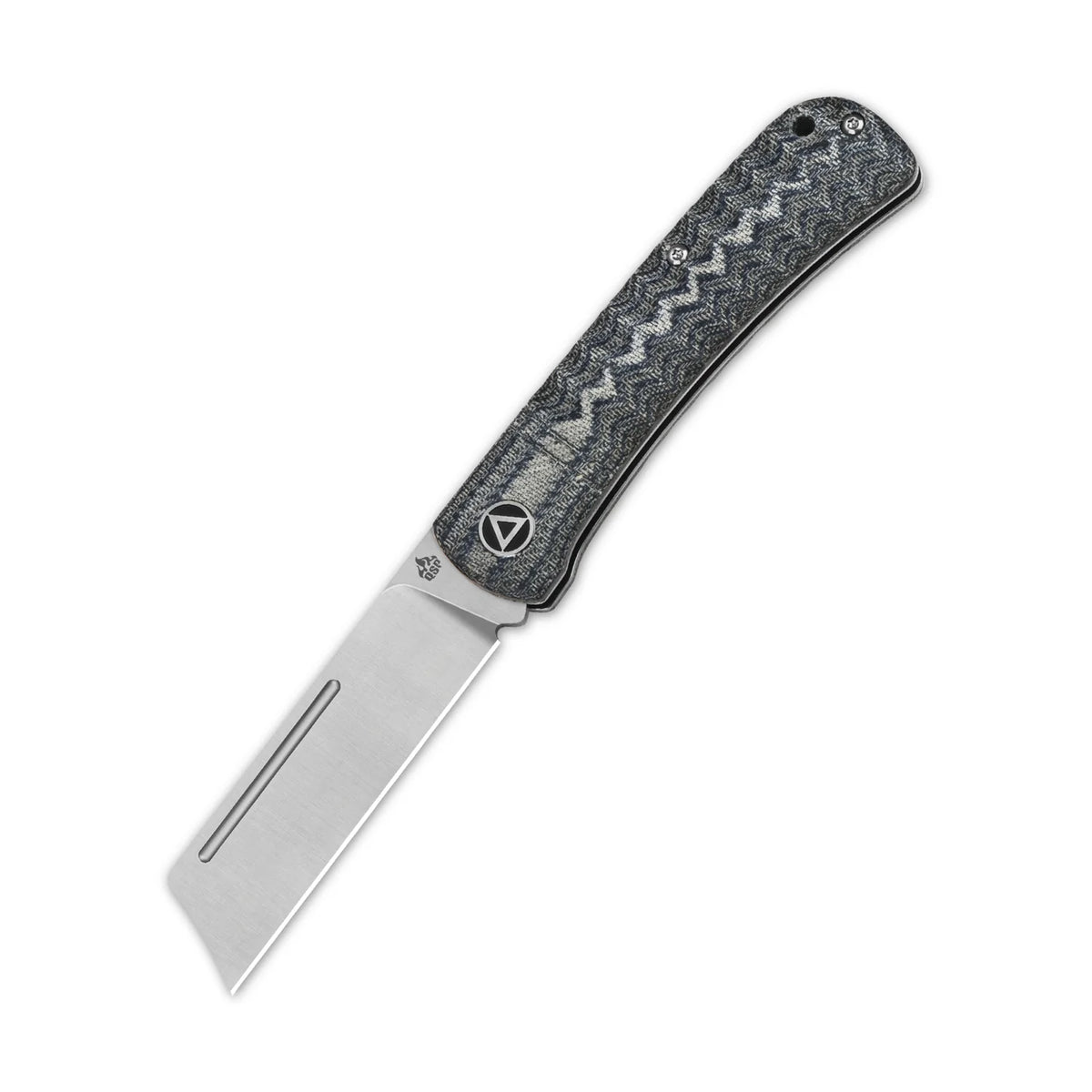 QSP HEDGEHOG | 14C28N BLADE AND DENIM MICARTA HANDLE