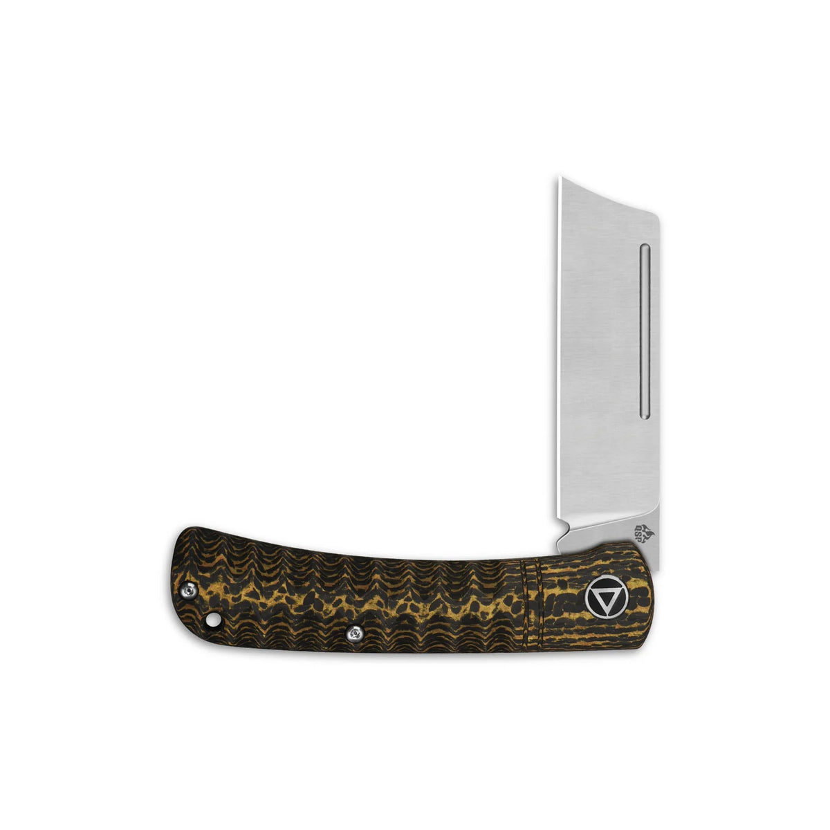 QSP HEDGEHOG | 14C28N BLADE AND GOLDEN CARBON FIBER HANDLE