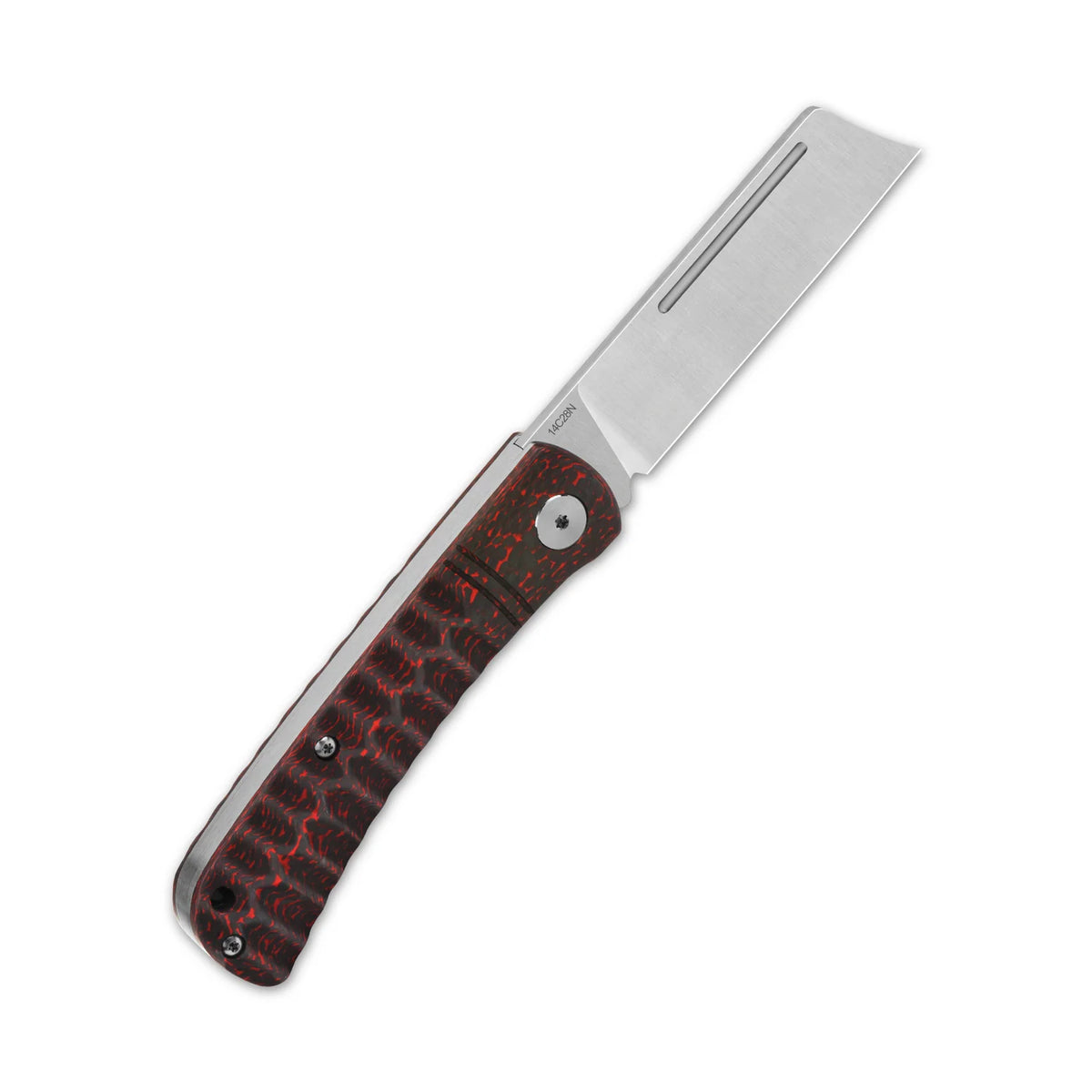 QSP HEDGEHOG | 14C28N BLADE AND RED CARBON FIBER HANDLE