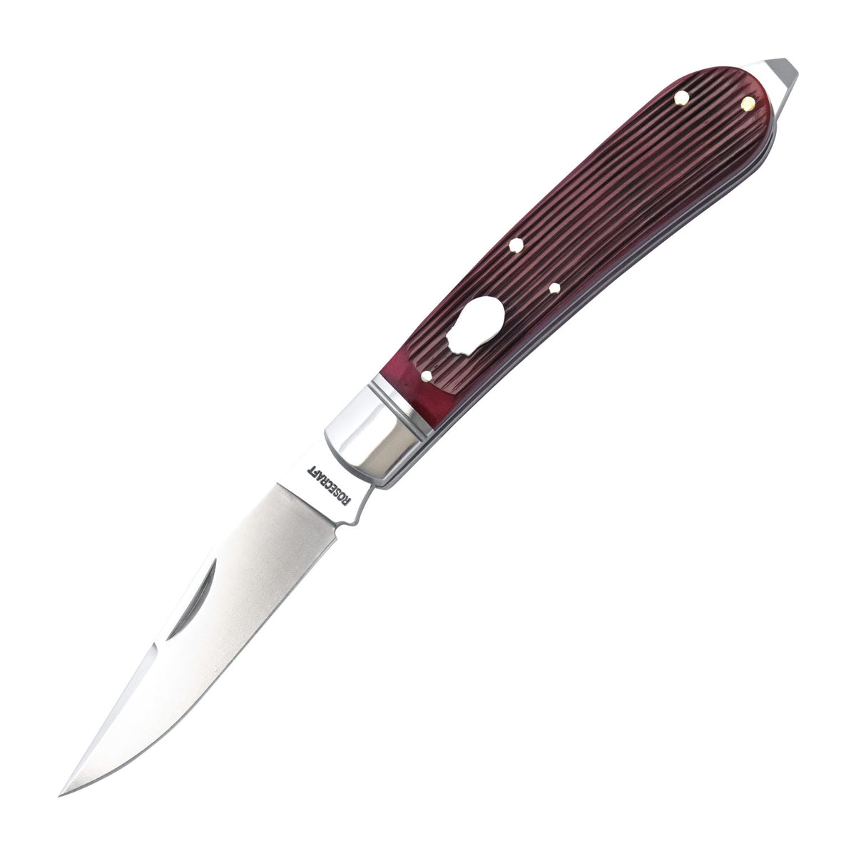 RoseCraft Appalachian Jack | Red Barnboard Jigged Bone