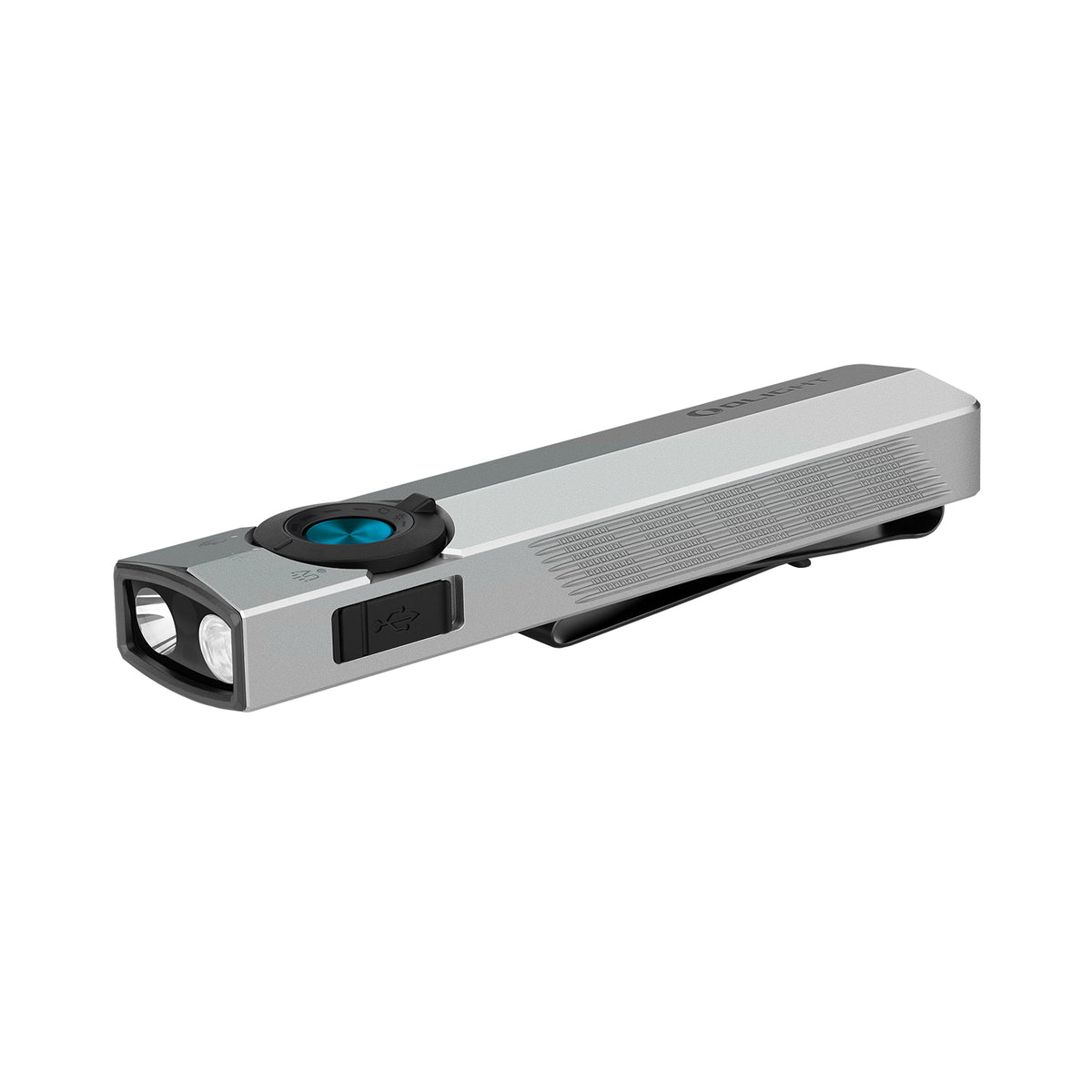 Olight ArkPro | Silver Graphite | 1500 Lumen Flood + Spot + UV + Green Laser