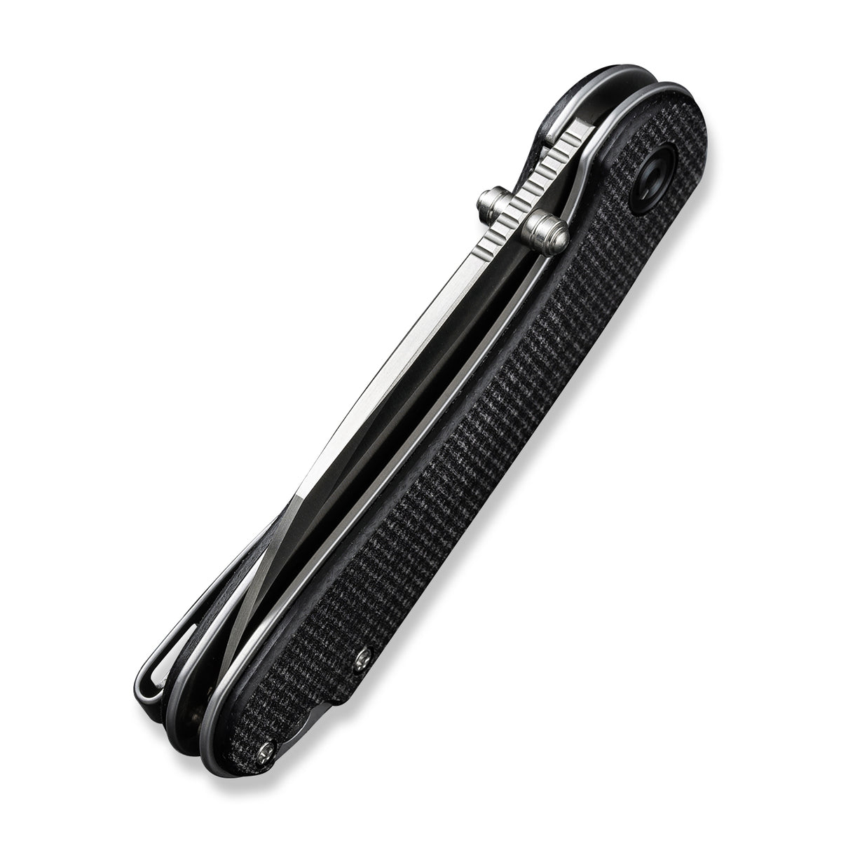 Civivi Elementum | Wharncliffe | Black Canvas Micarta | Nitro-V
