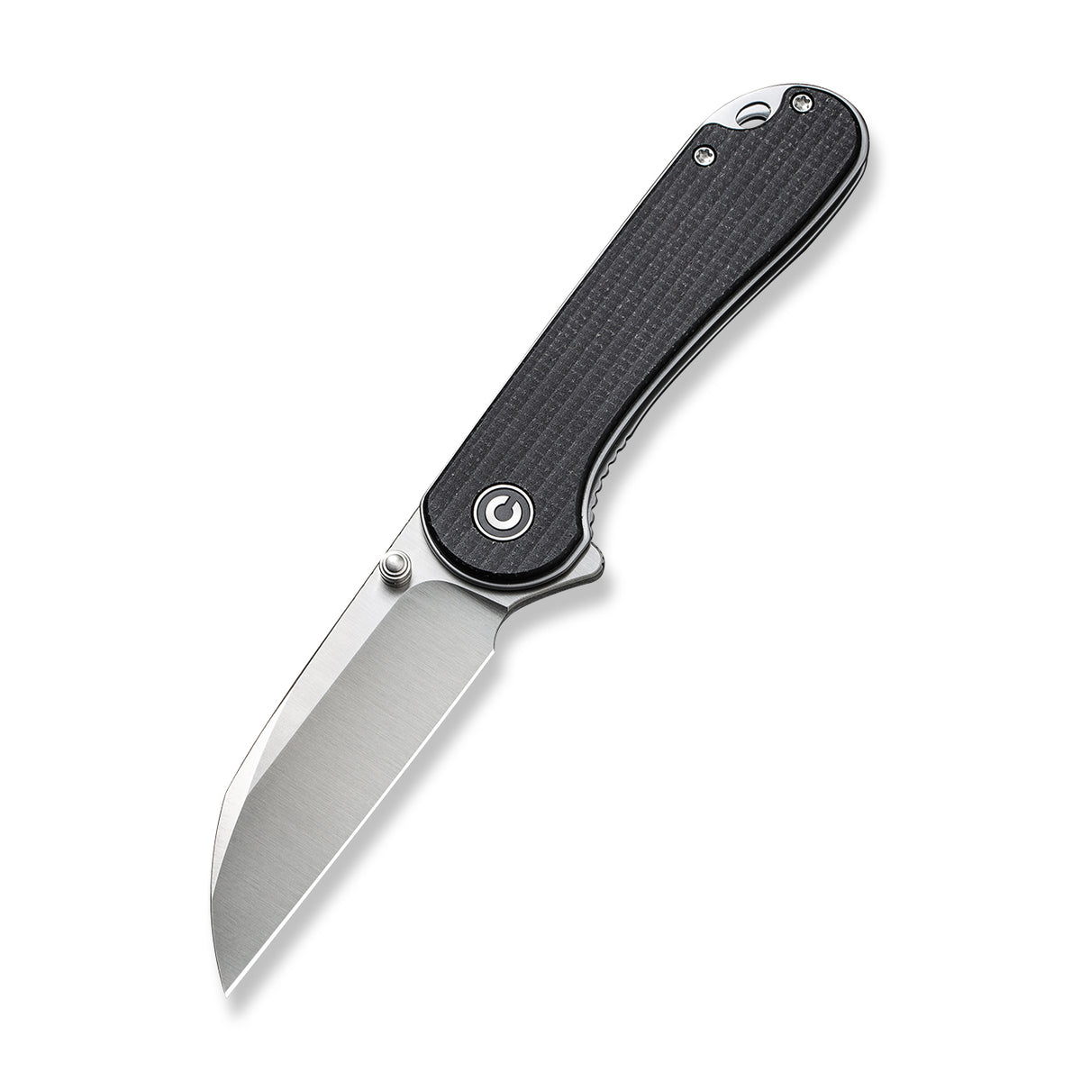 Civivi Elementum | Wharncliffe | Black Canvas Micarta | Nitro-V