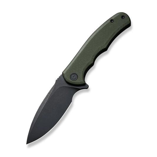 CIVIVI Mini Praxis | D2 & Green G-10 Folding Knife | Clam Package