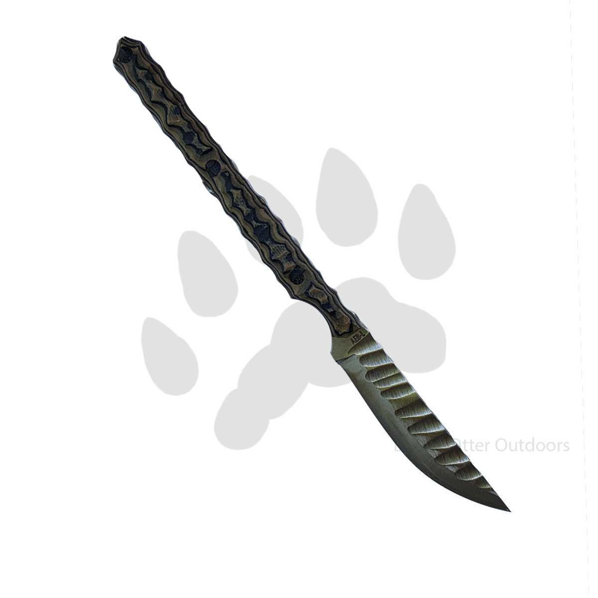 Byrd Custom Blades Field Scalpel | AEB-L & Textured G-10 Fixed Blade Knife