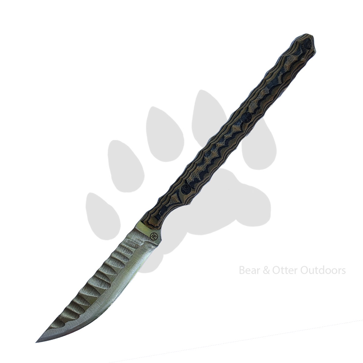 Byrd Custom Blades Field Scalpel | AEB-L & Textured G-10 Fixed Blade Knife