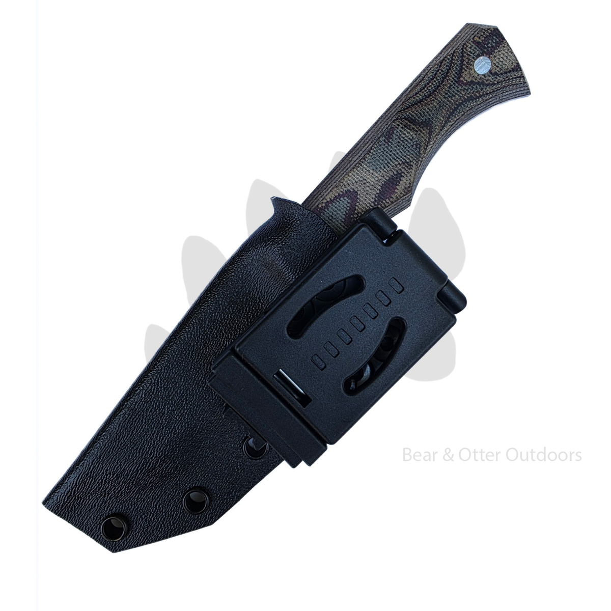 Byrd Custom Blades Jackal | ProCut & Python Micarta Fixed Blade Knife