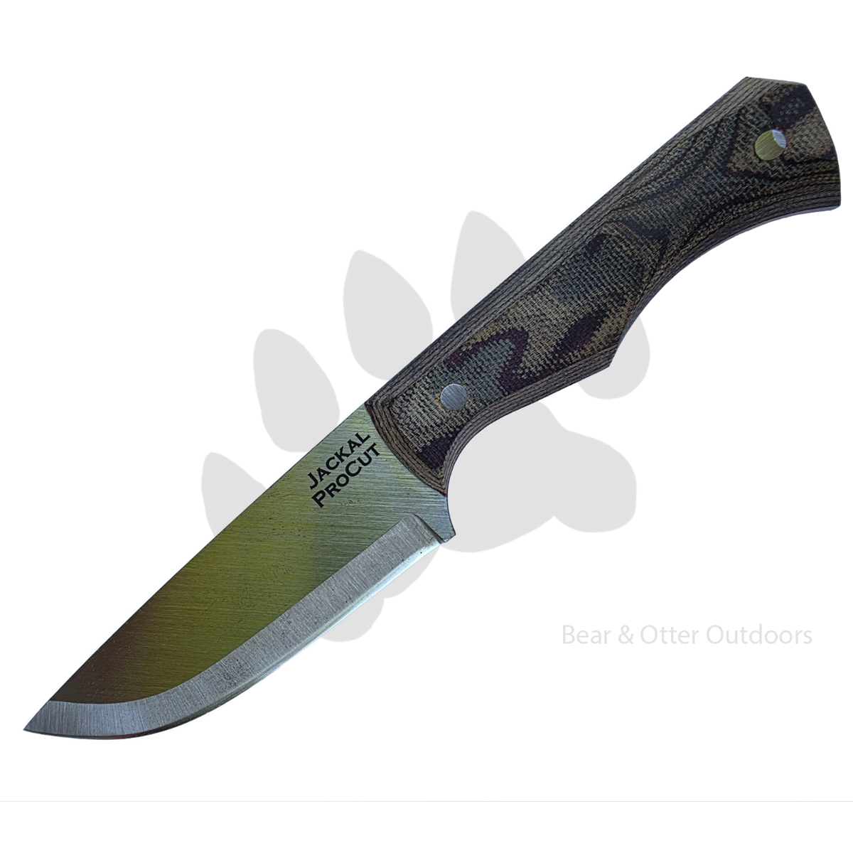 Byrd Custom Blades Jackal | ProCut & Python Micarta Fixed Blade Knife