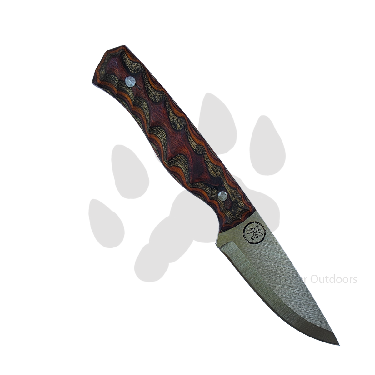 Byrd Custom Blades Ranger | Magnacut & Dymalux Fixed Blade Knife