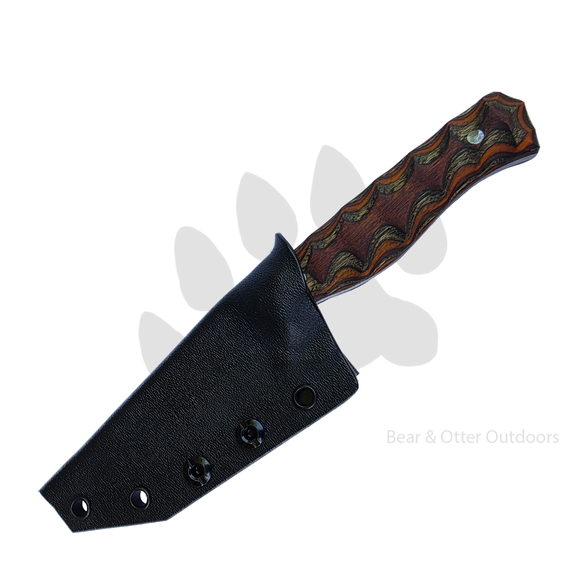 Byrd Custom Blades Ranger | Magnacut & Dymalux Fixed Blade Knife