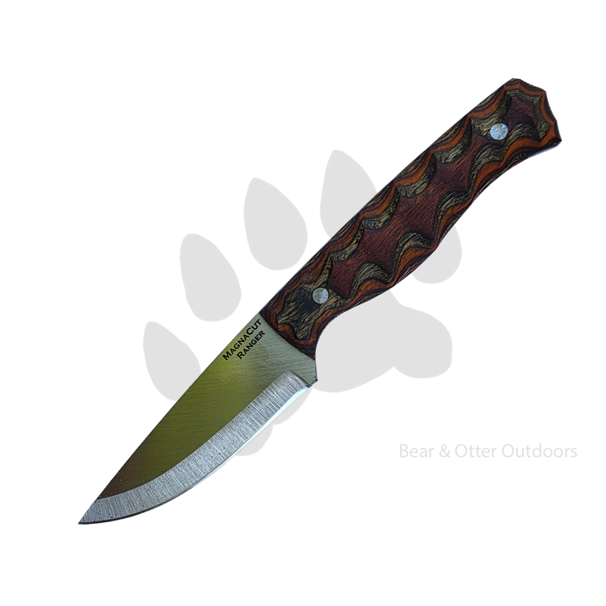 Byrd Custom Blades Ranger | Magnacut & Dymalux Fixed Blade Knife