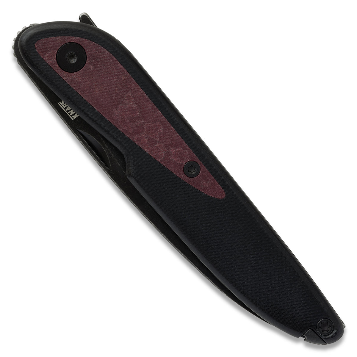 Knafs Doodler Pocket Knife | Black G10 & Redstone Richlite | S35VN