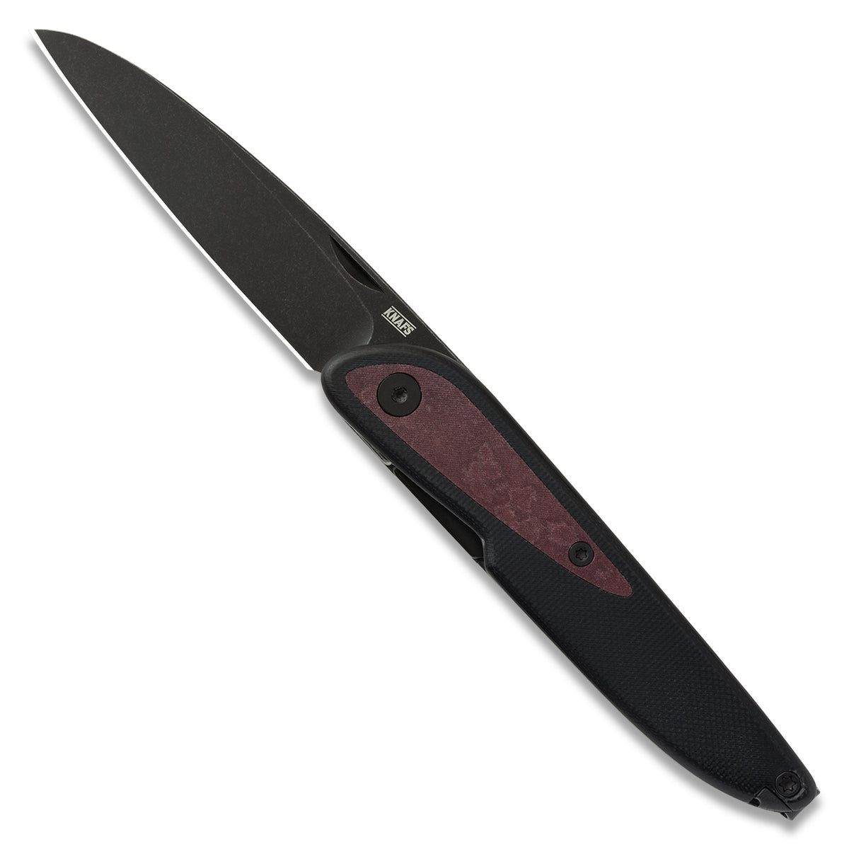 Knafs Doodler Pocket Knife | Black G10 & Redstone Richlite | S35VN