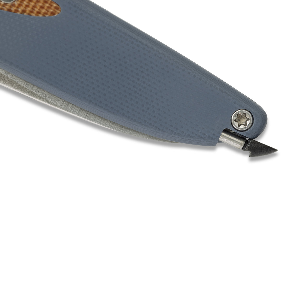 Knafs Doodler Pocket Knife | Horizon Blue G10 & Brown Micarta | S35VN