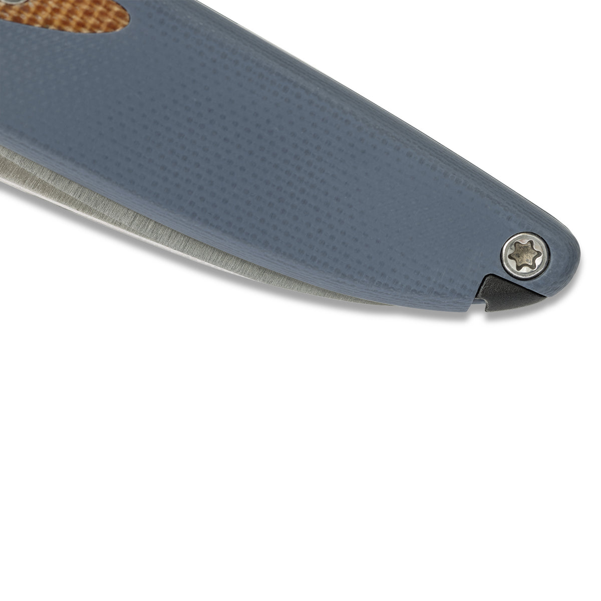 Knafs Doodler Pocket Knife | Horizon Blue G10 & Brown Micarta | S35VN