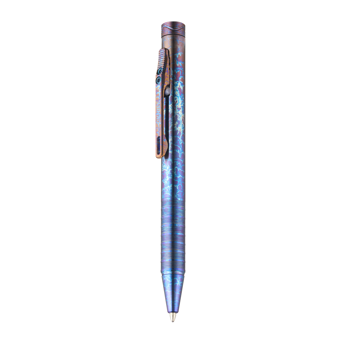 OKNIFE B1 Lightning Strike Titanium EDC Pen | TC4 Titanium