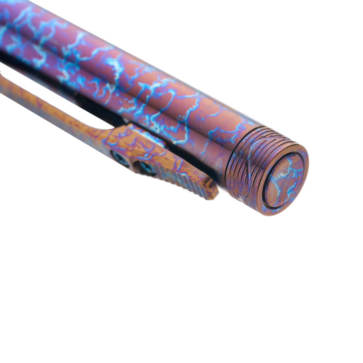 OKNIFE B1 Lightning Strike Titanium EDC Pen | TC4 Titanium