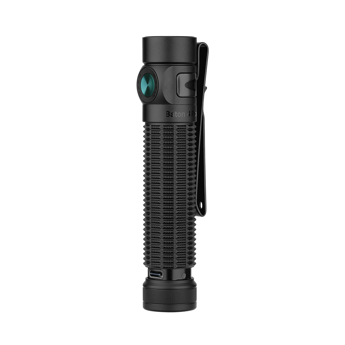 Olight Baton 4 Pro – Black | 1500 Lumen Rechargeable Edc Flashlight