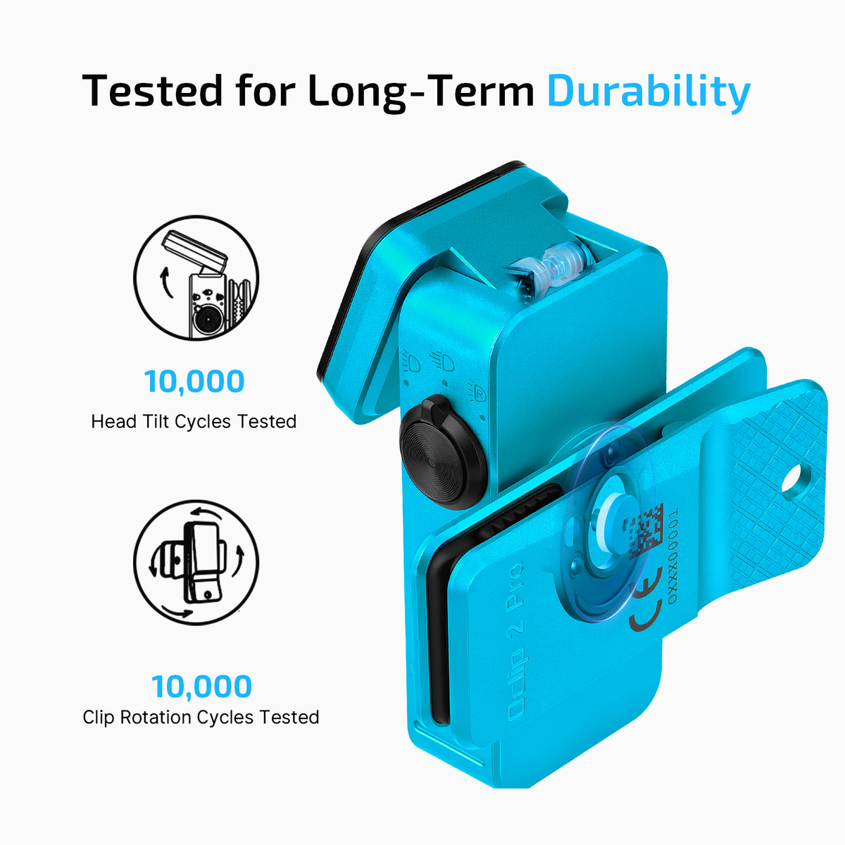 Olight Oclip 2 Pro | Tidal Blue | 530 Lumen Clip Flashlight