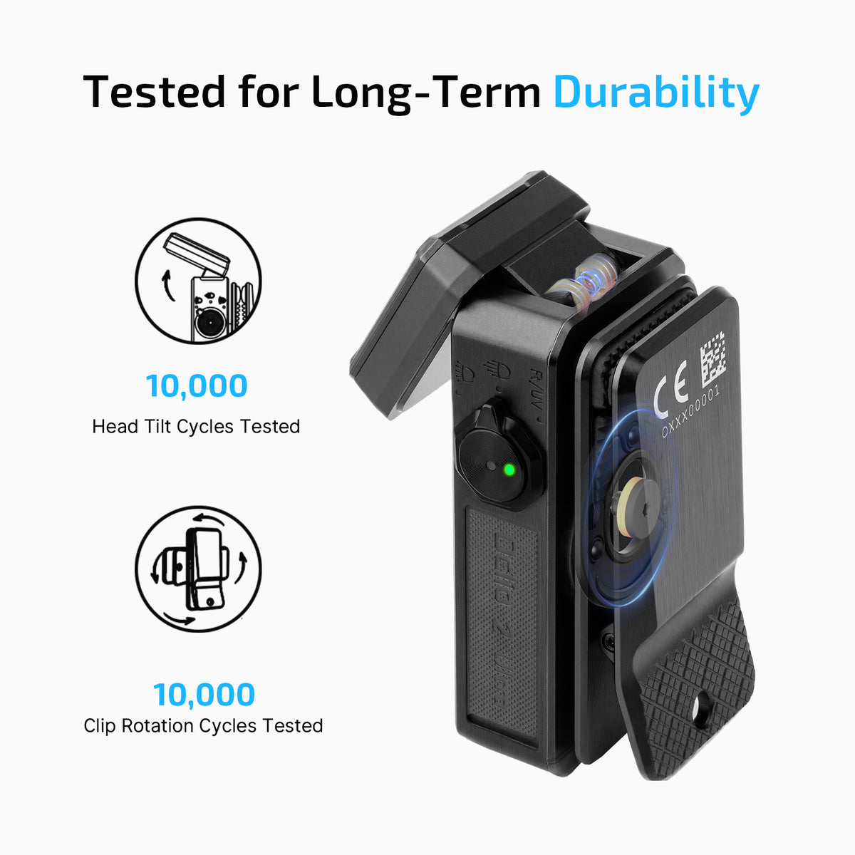 Olight Oclip 2 Ultra Premium | Onyx Black | Mobile Charging Dock