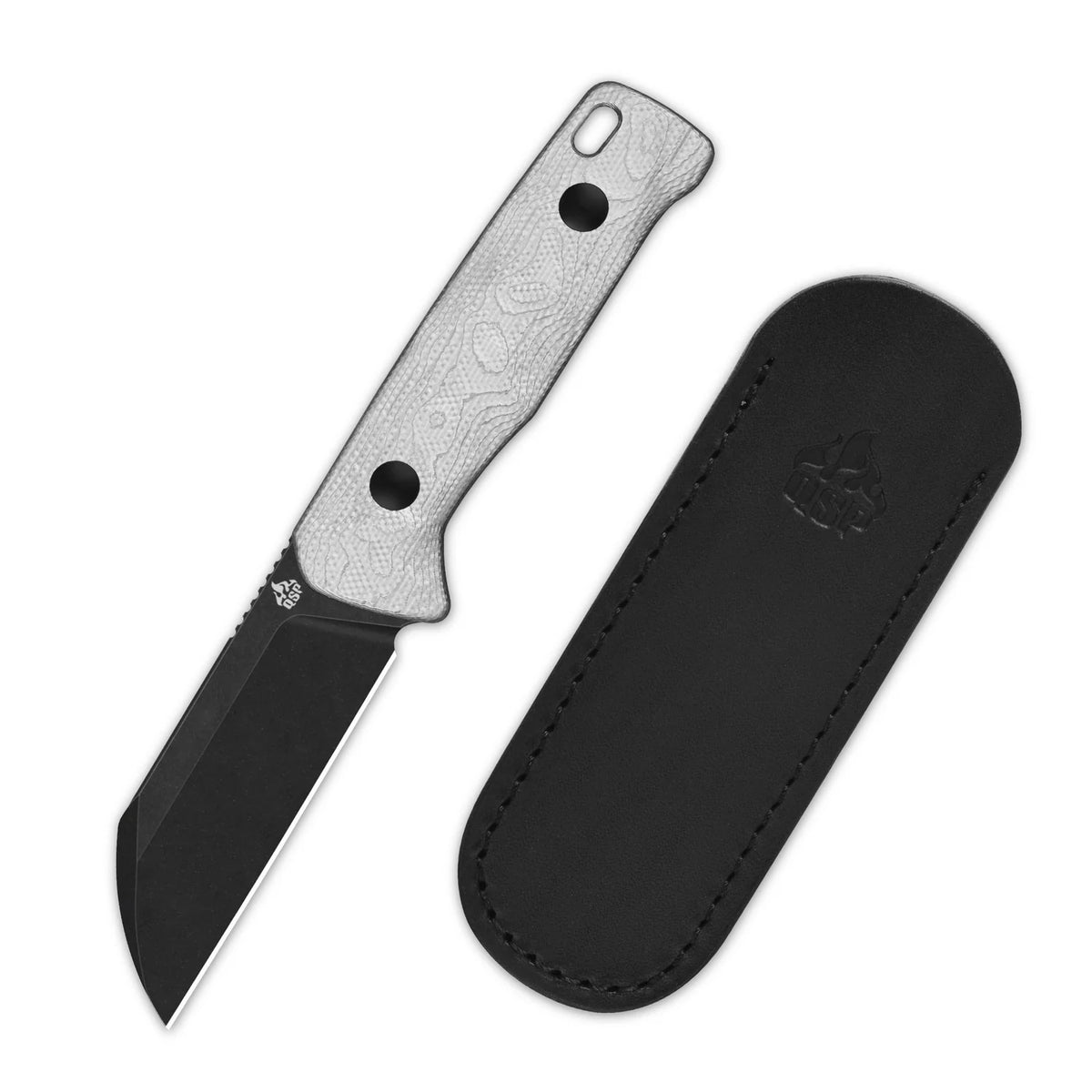QSP Baby Penguin | G10 + Aluminum Foil | Black 14C28N + Clip Slip