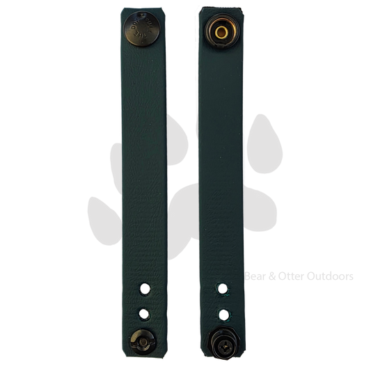 Wizard Forge Soft Loops | Biothane Belt Straps for Kydex Sheaths | Forest